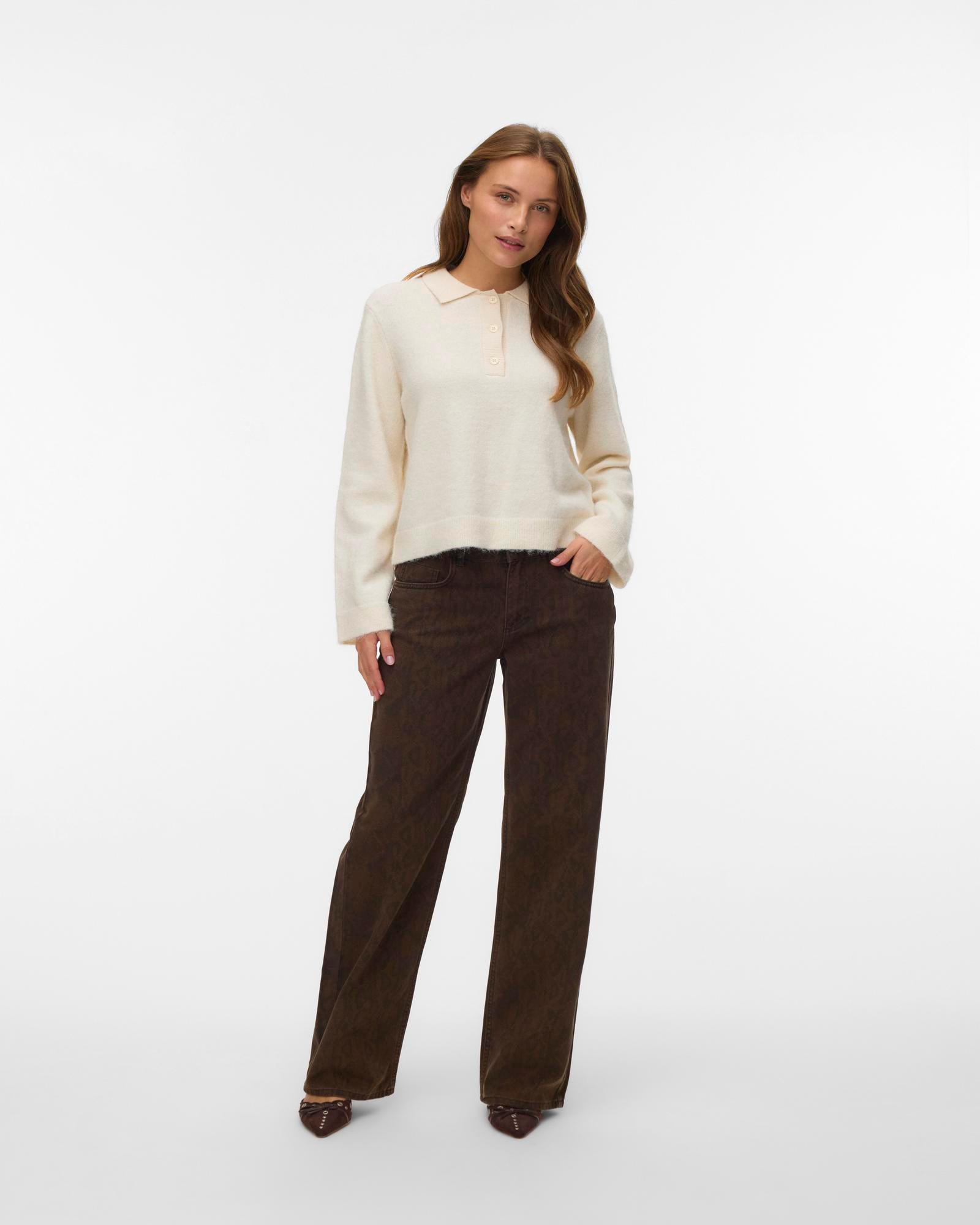 VMRANCY ANIMAL PRINT JEANS